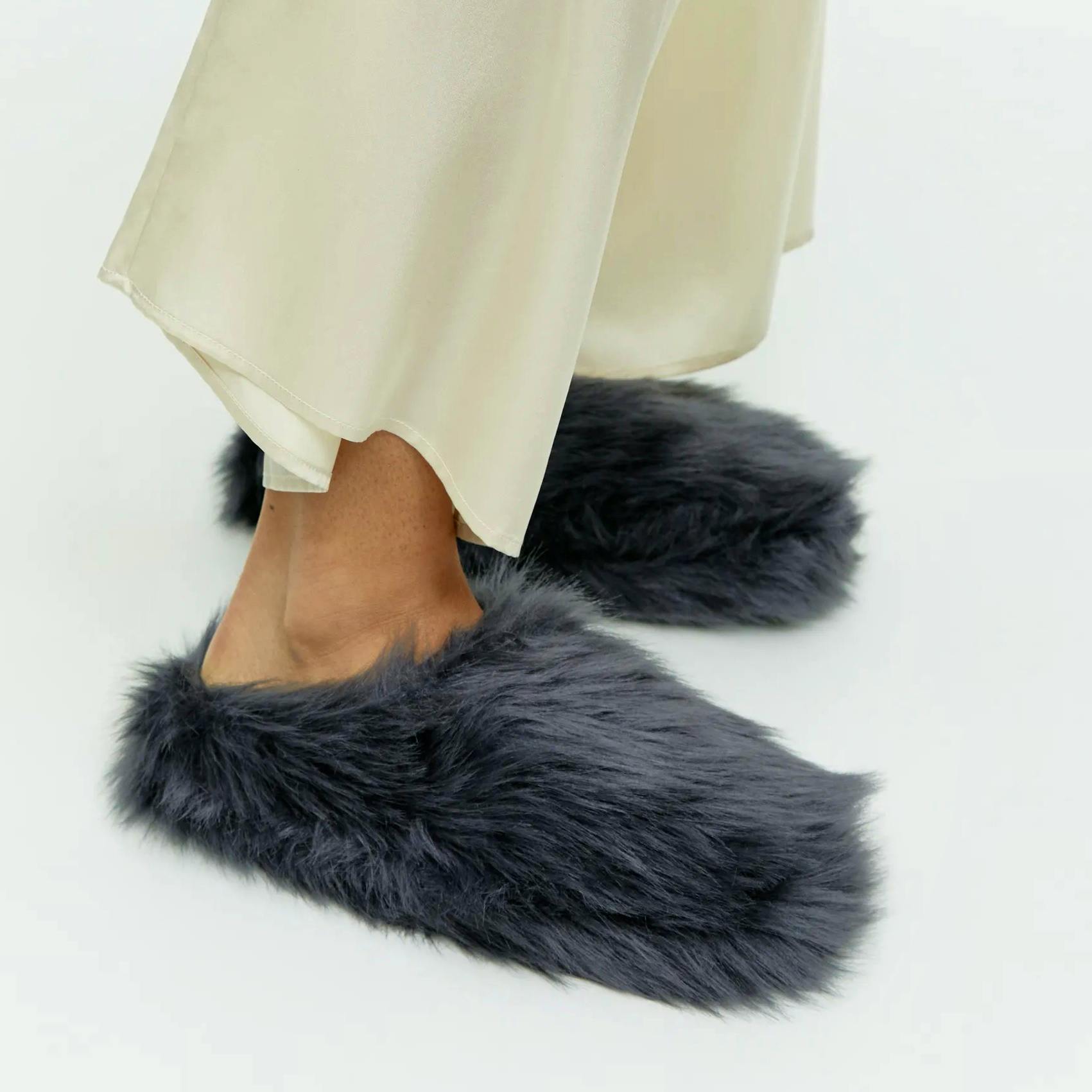 Arket Fluffy Indoor Slippers, £47