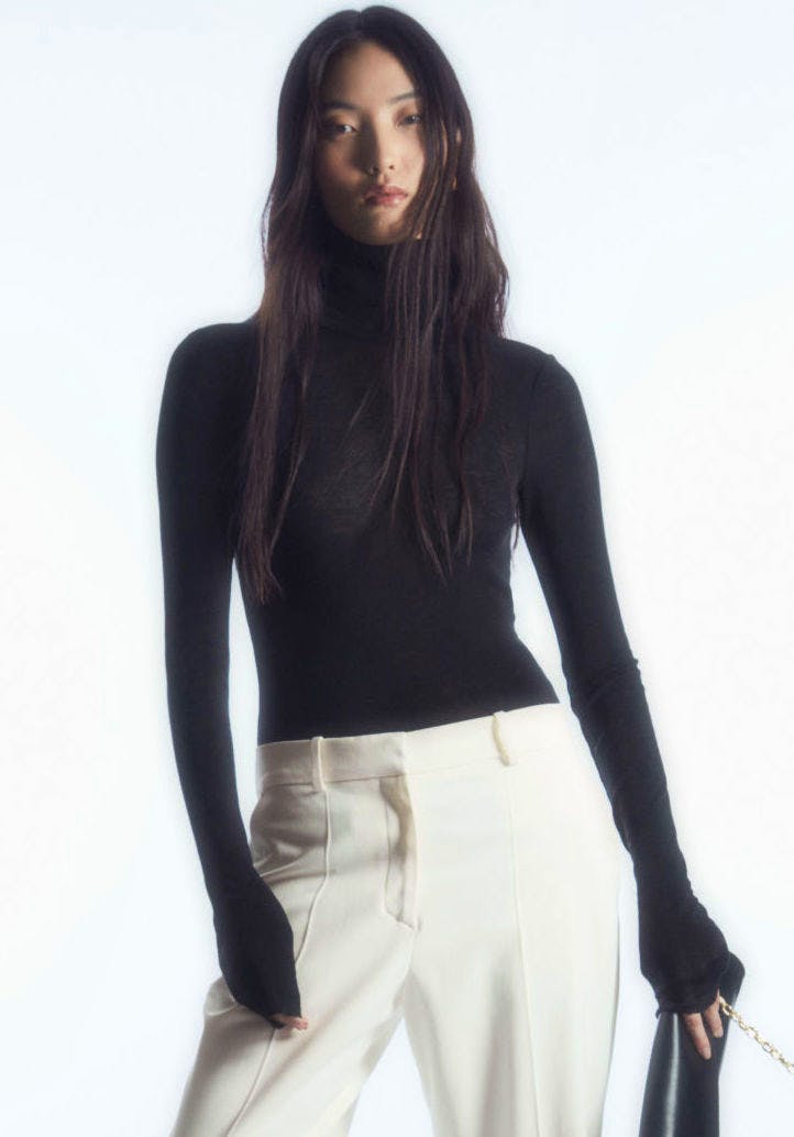 Cos Merino Wool Turtleneck Top, £45