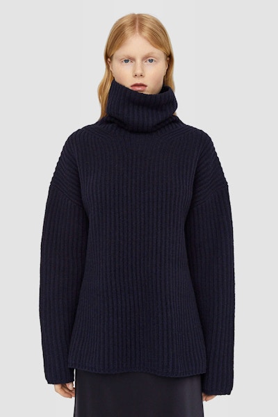 Joseph Cardigan Stitch High Neck Jumper, Now £237