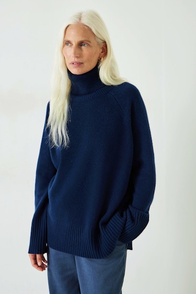 Hush Ida Chunky Cashemere Roll Neck, £259