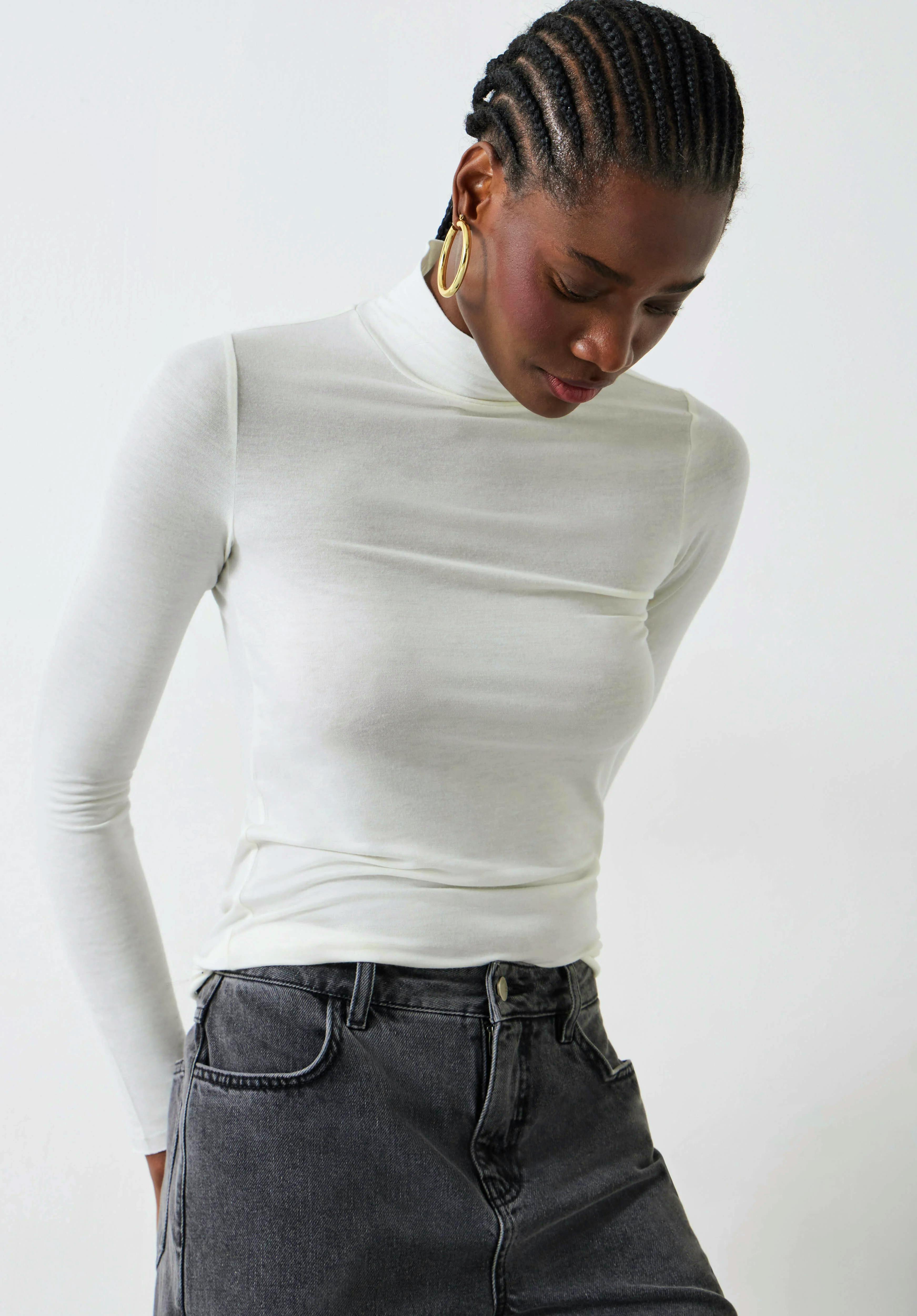 Hush Maeve Wool Blend Roll Neck, Now £25