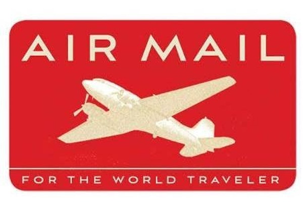 Airmail A digital weekly from Graydon Carter. Arriving every Saturday morning in the recipient's inbox, it's news and culture delivered at a civilised pace. Now $39.99