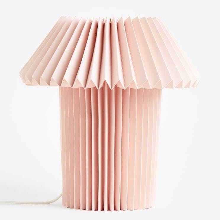 H&M Home Pleated Paper Table Lamp, £24.99