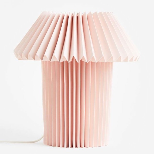 H&M Home Pleated Paper Table Lamp, £24.99