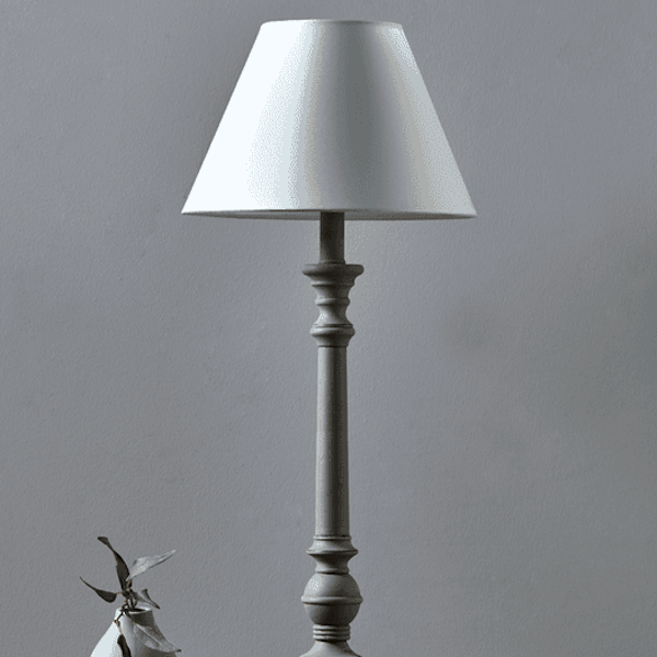 Cox & Cox Tall Turned Bedside Lamp, £95