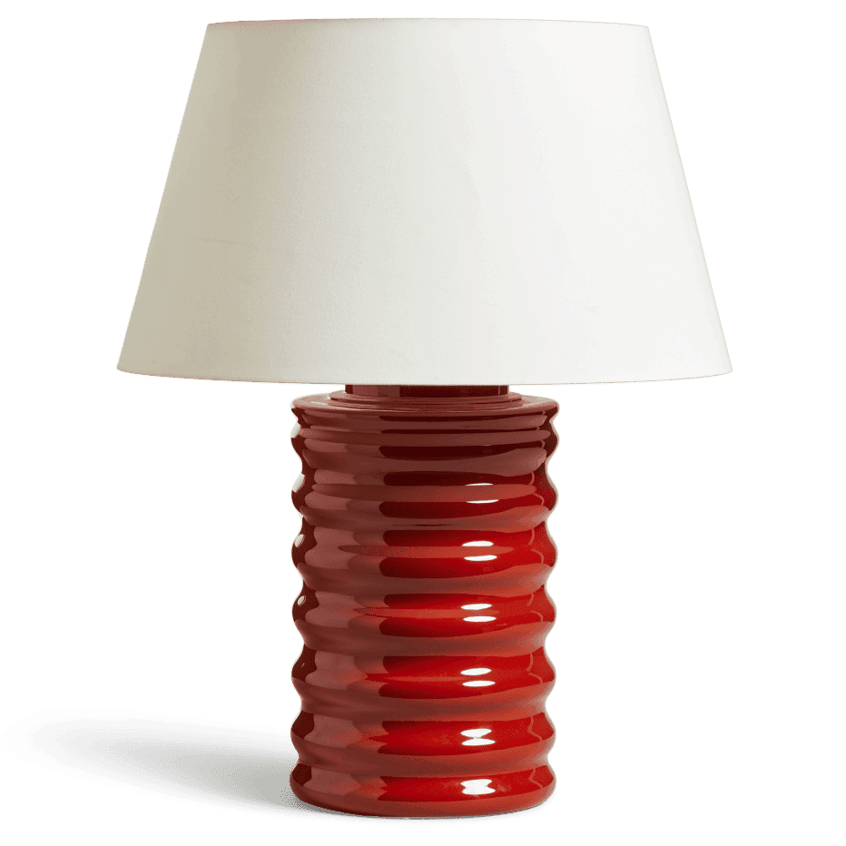OKA Housenka Lamp – Red Madder, £295