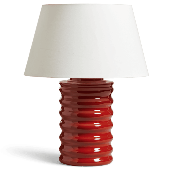 OKA Housenka Lamp – Red Madder, £295