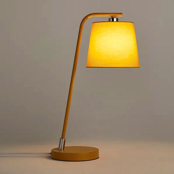 John Lewis ANYDAY Harry Table Lamp, Mustard, £35
