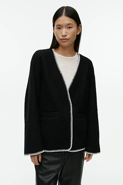 Arket Blanket Stitch Wool Jacket, £129