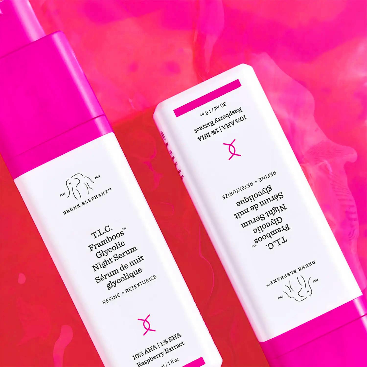 Drunk Elephant TLC Framboos Glycolic Night Serum, £78