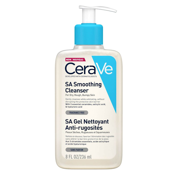 CeraVE Smoothing Cleanser with Salicylic Acid, £14