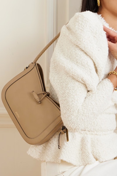 Isabel Marant Leather Shoulder Bag, NOW £485 (Was £700)