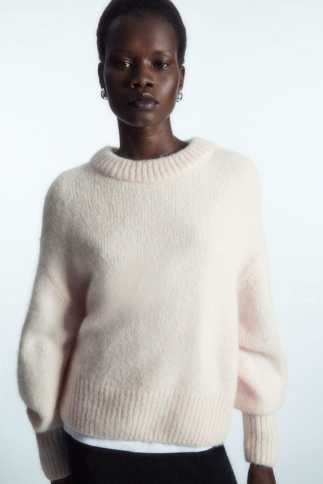 Cos Alpaca-Blend Crew-Neck Jumper, NOW £75 (Was £110)