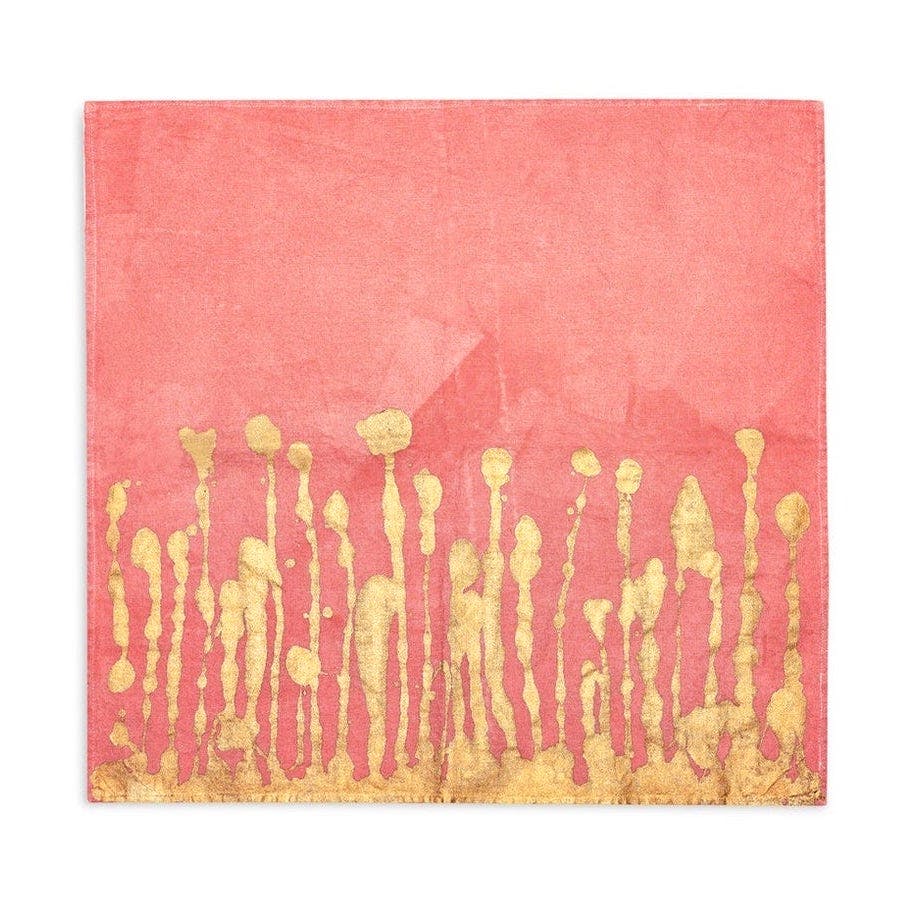 Summerill & Bishop Ink Linen Napkin in Deep Pink, £35