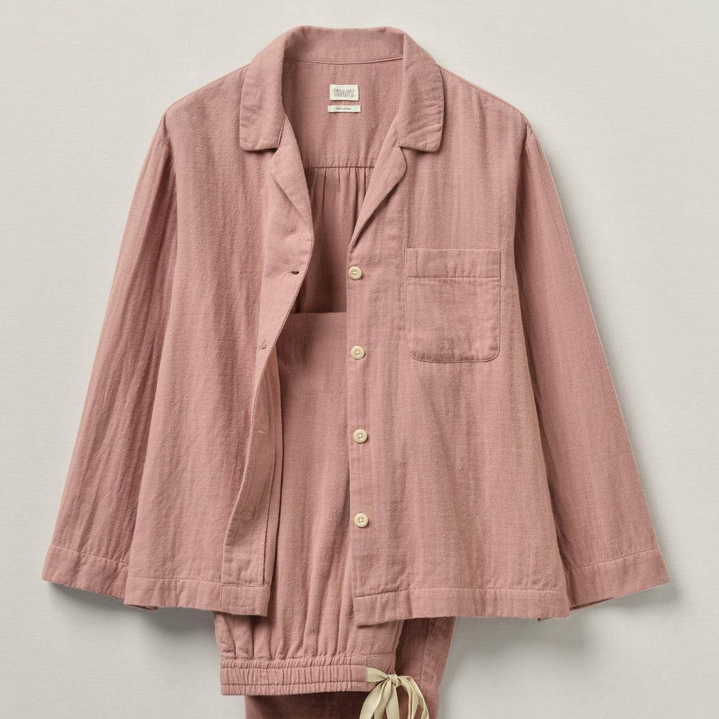 Toast Mia Soft Double Cotton Pyjamas, £125