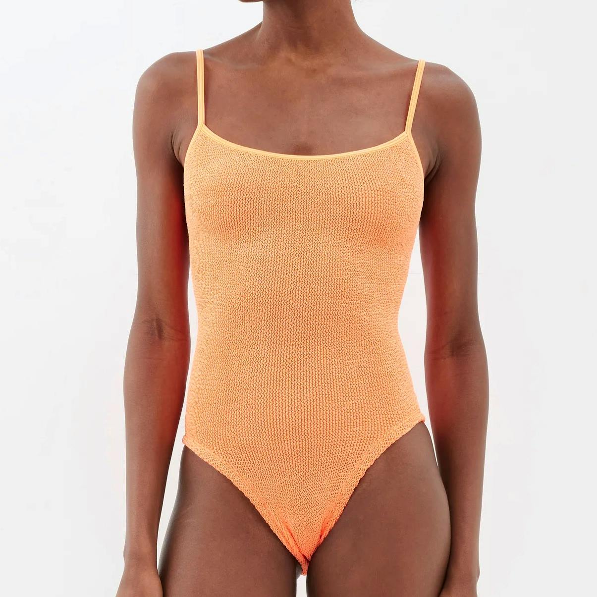 Hunza G Crinkle Knit Swimsuit, £165
