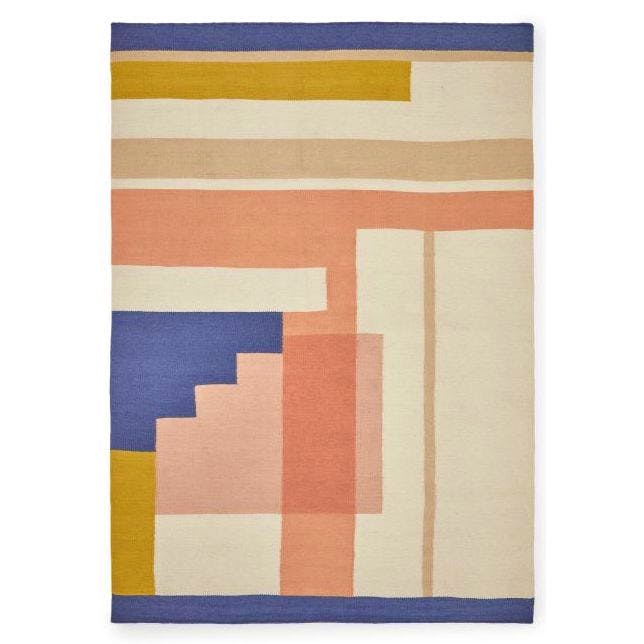 The Conran Shop Ives Block Dhurrie Rug, NOW £440 (Was £550)