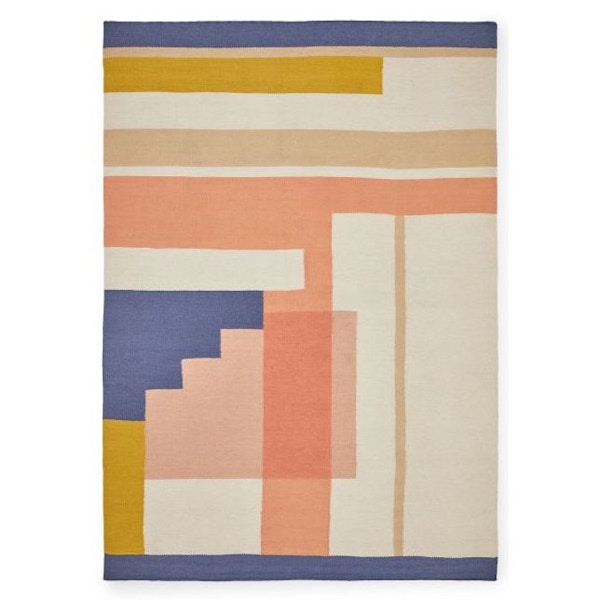 The Conran Shop Ives Block Dhurrie Rug, NOW £440 (Was £550)