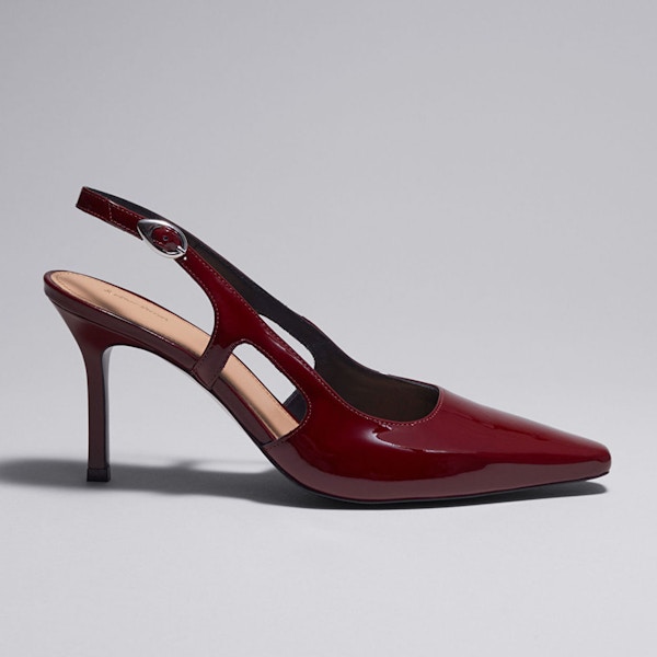 & Other Stories Leather Slingback Pumps, £120