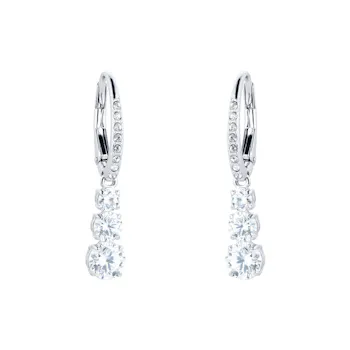 Swarovski Attract Trilogy Drop Earrings