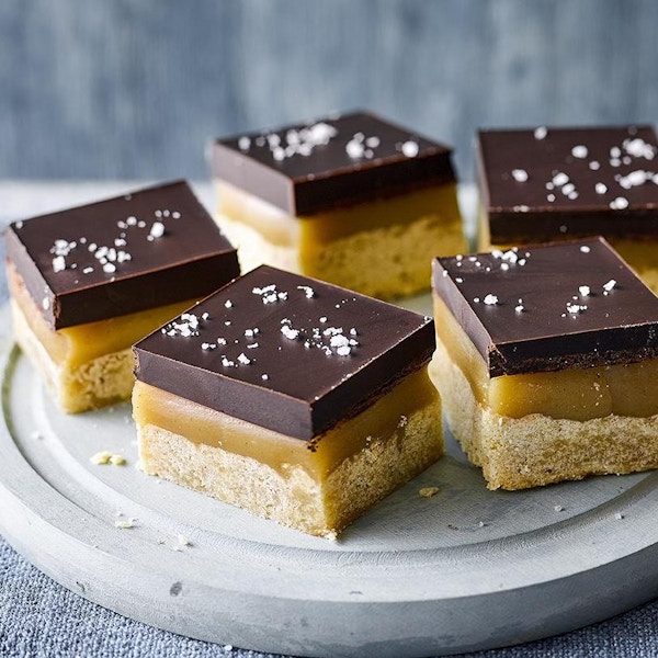 Millionaire Shortbread A traybake staple, with simple store cupboard ingredients to knock up in a flash to soothe a sweet tooth. <I>BBC Food</I>