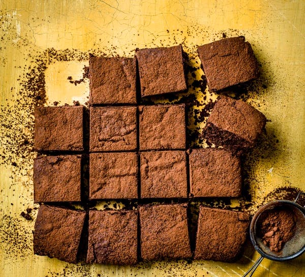 Brownies Who doesn’t love a rich, chocolate brownie? An easy to follow recipe to bake with kids this half term. <I>Olive Magazine</I>