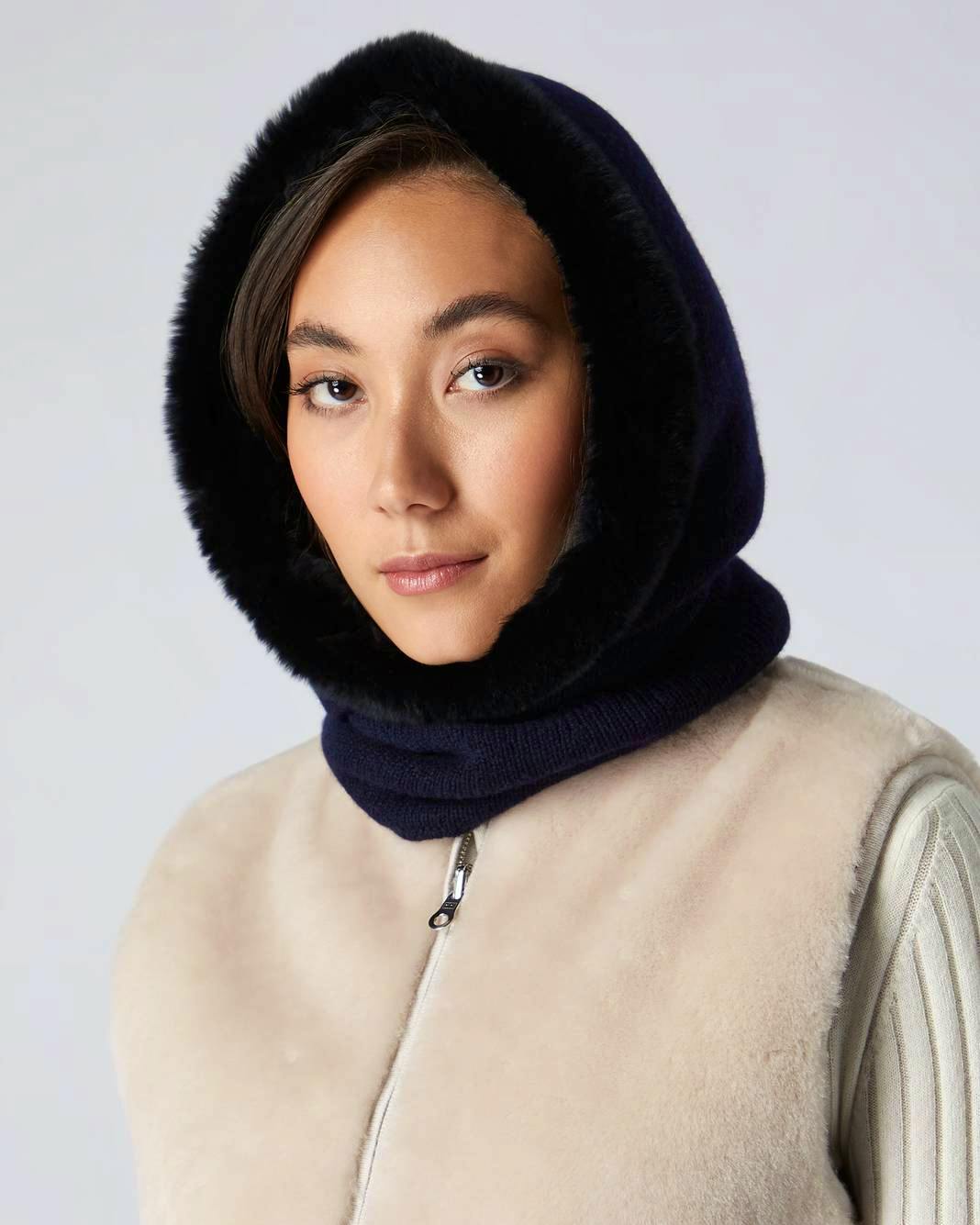 N Peal Fur Trim Ski Snood, £130