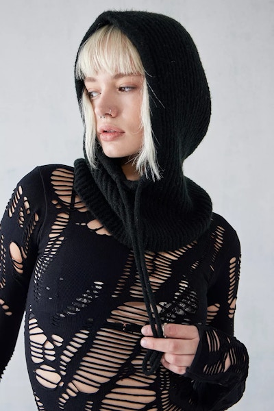 Urban Outfitters Harper Ribbed Knit Hood, £28