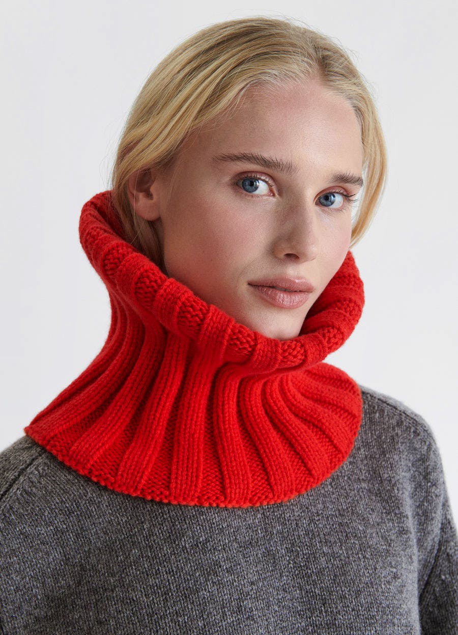 & Daughter Grainne Rib Snood, £165