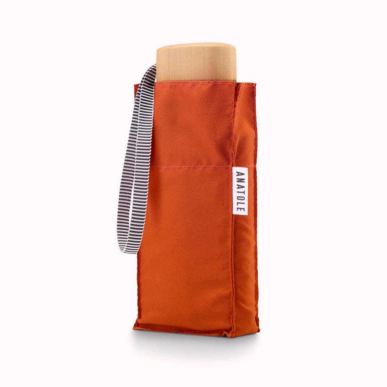 Anatole Folding Umbrella – Rust, £36