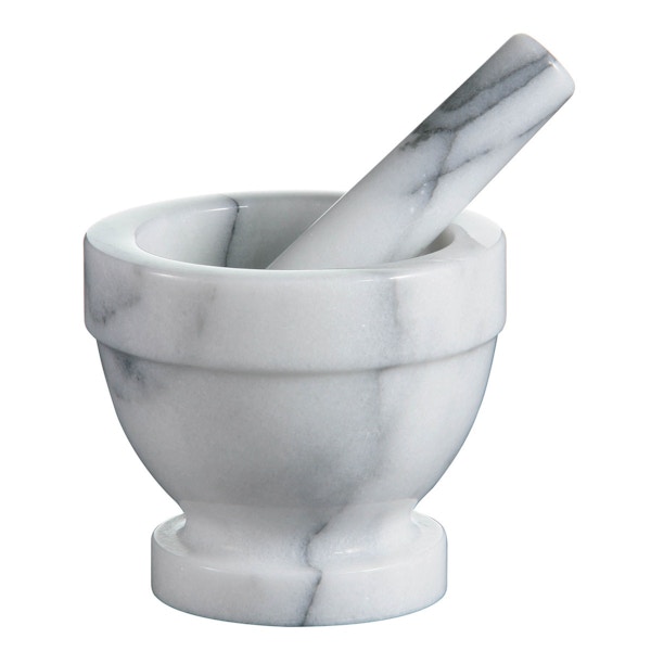 White Marble Mortar and Pestle £29