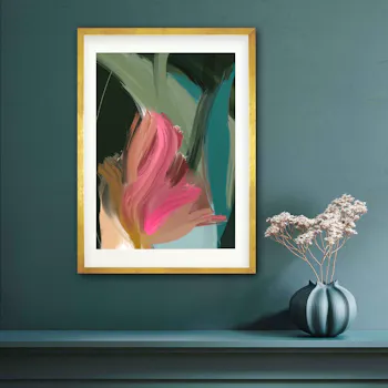 The Glen by Lucy Donovan Art Framed Print