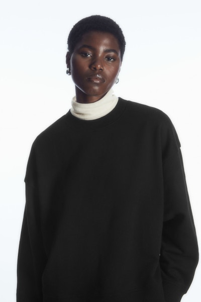 Cos Oversized Fleece-Back Sweatshirt, £55