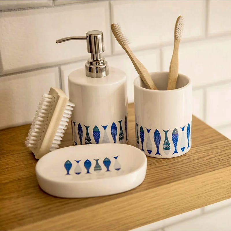 Fish 3-Piece Bathroom Set £22