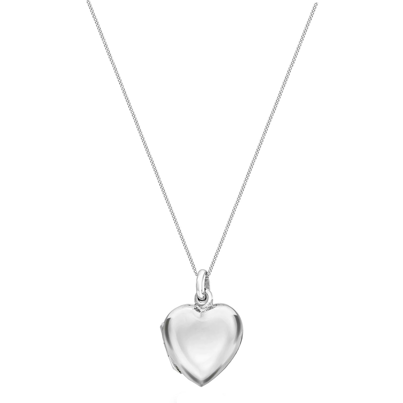 Goldsmiths Sterling Silver Heart Locket £50