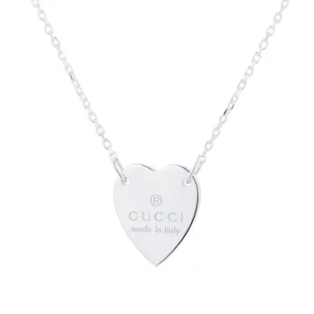Gucci Trademark Necklace With Heart Pendant