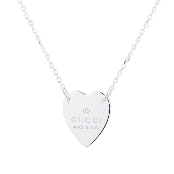 Gucci Trademark Necklace With Heart Pendant £200