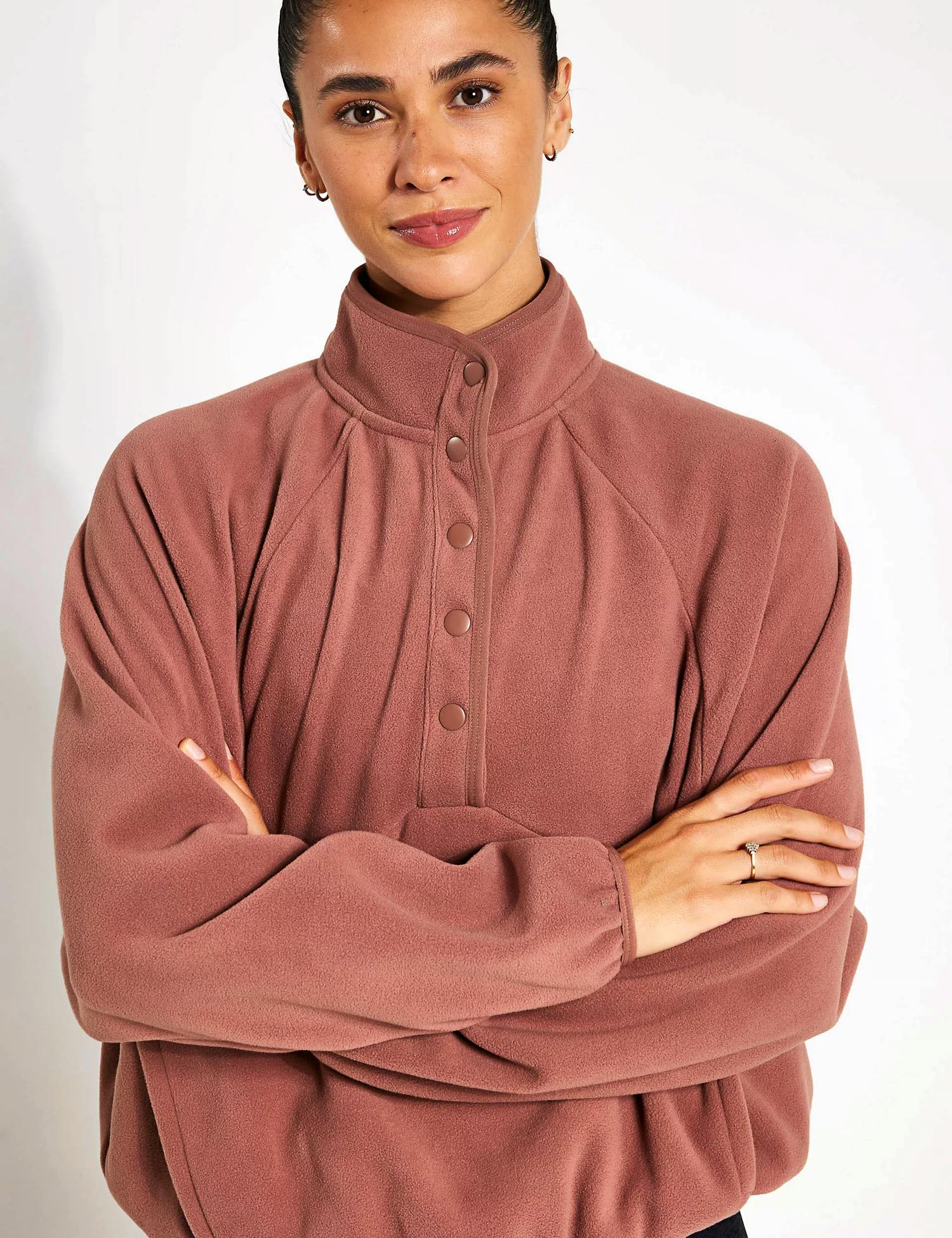 Beyond Yoga Tranquility Funnel Neck Fleece, £98