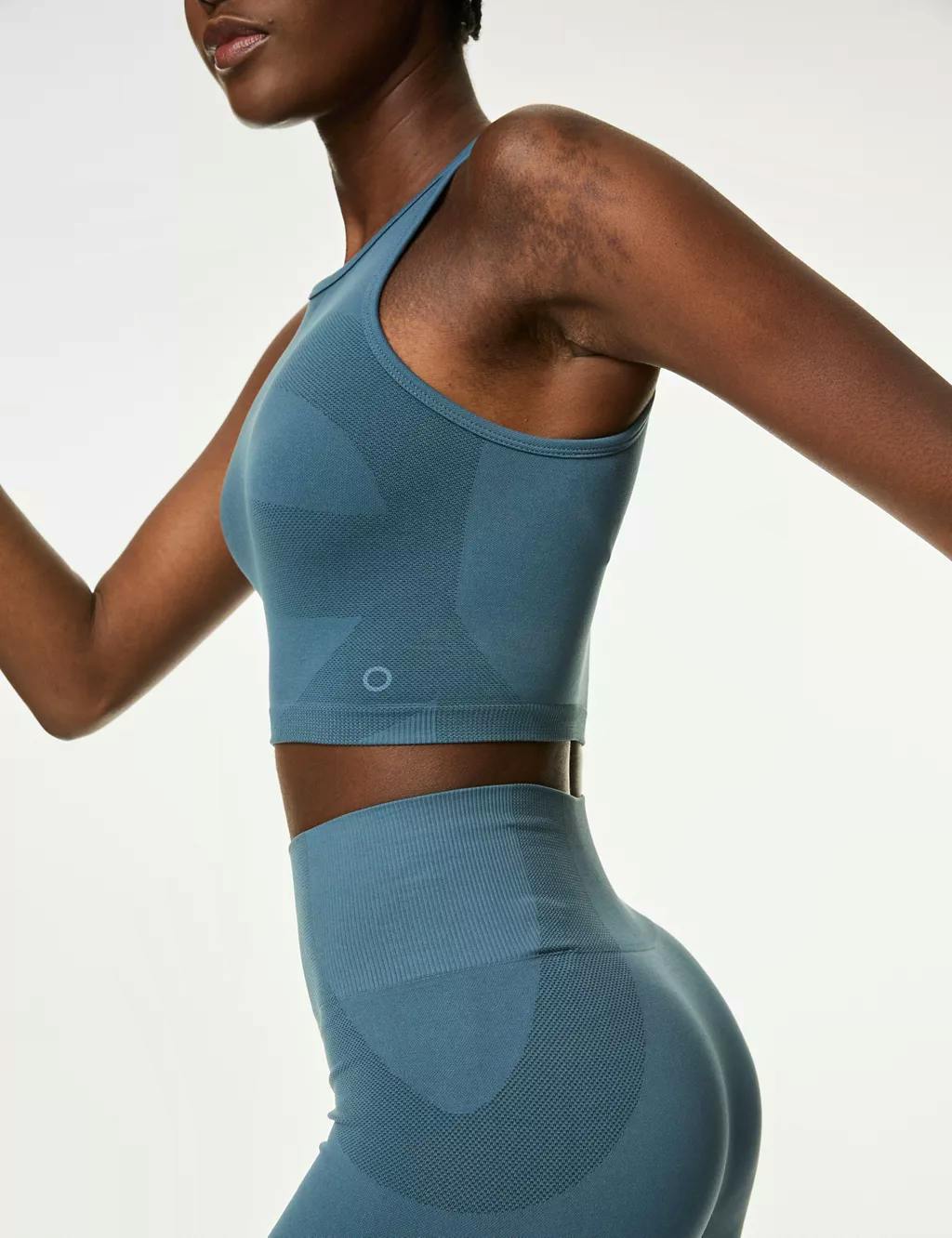 M&S Scoop Neck Seamless Crop Top, £17.50