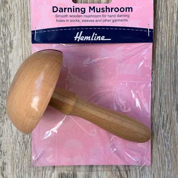 The Slow Wardrobe Darning Mushroom, £6