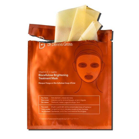 Dr Dennis Gross Vitamin C and Lactic Brightening Treatment Mask, £17