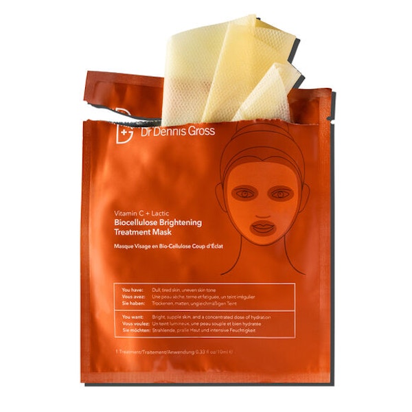 Dr Dennis Gross Vitamin C and Lactic Brightening Treatment Mask, £17