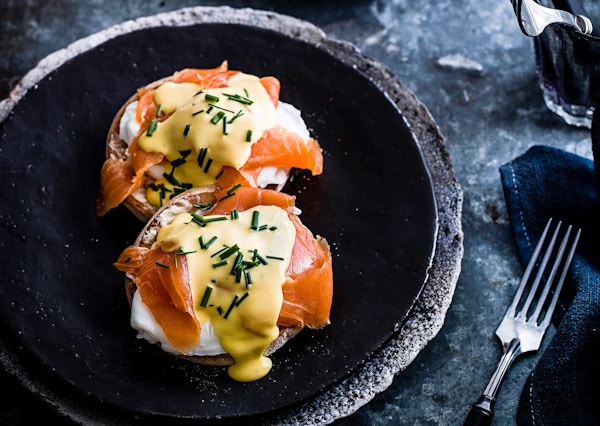 Eggs Royale With Smoked Trout & Yuzu Hollandaise  Copy