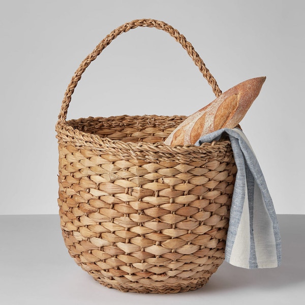 Toast Textured Weave Hogla Picnic Basket, £50