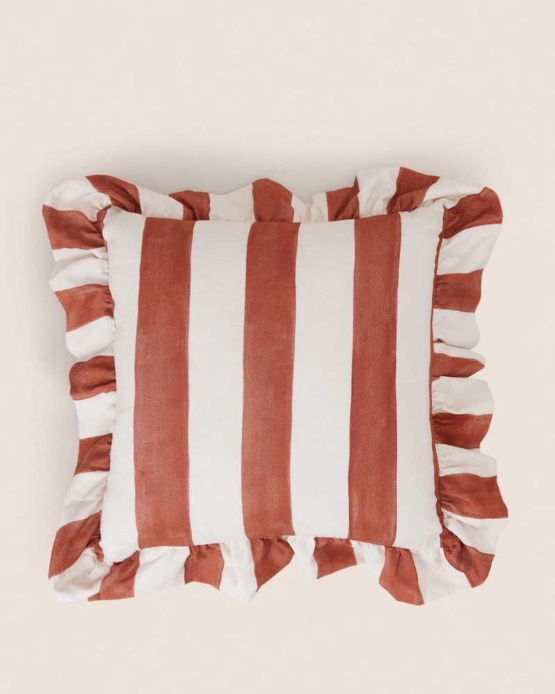Marks & Spencer Pure Cotton Striped Cushion, £19.50