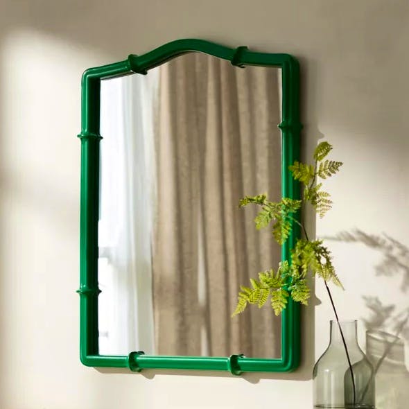 John Lewis Bamboo-Effect Wall Mirror, £150