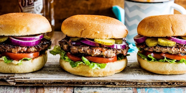 Bacon And Blue Cheese-stuffed Burger 