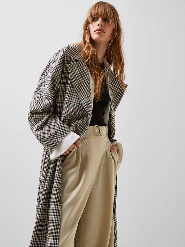 French Connection Dandy Check Coat, £150