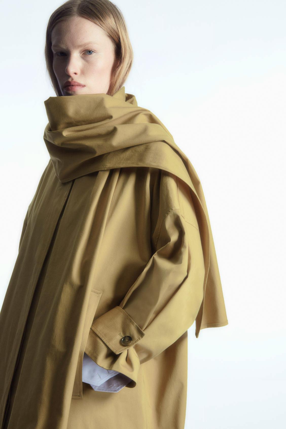 Cos Oversized Scarf-Detail Trench Coat, £155