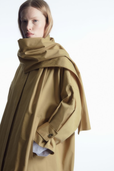 Cos Oversized Scarf-Detail Trench Coat, £155